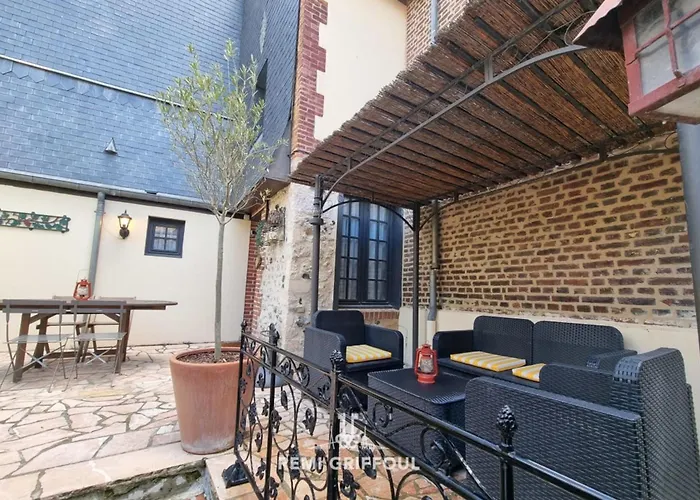 בית נופש La Terrasse De Sacha House With Terrace & Fireplace 4 Guests הונפלר